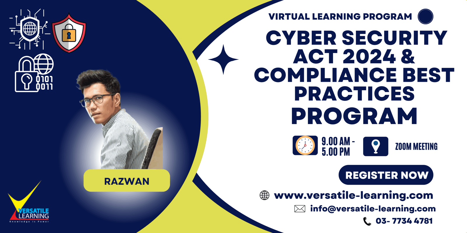 PCM 004- Cyber Security Act 2024 & Compliance Best Practices, 24 July 2025