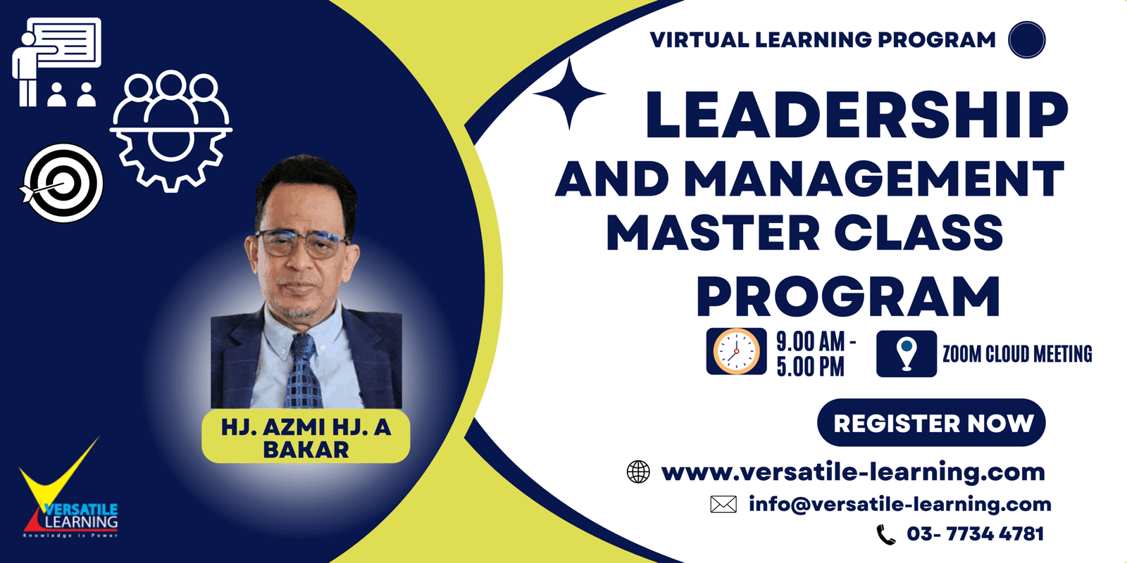 LDM 033 – Leadership And Management Master Class, 22 & 23 July 2025