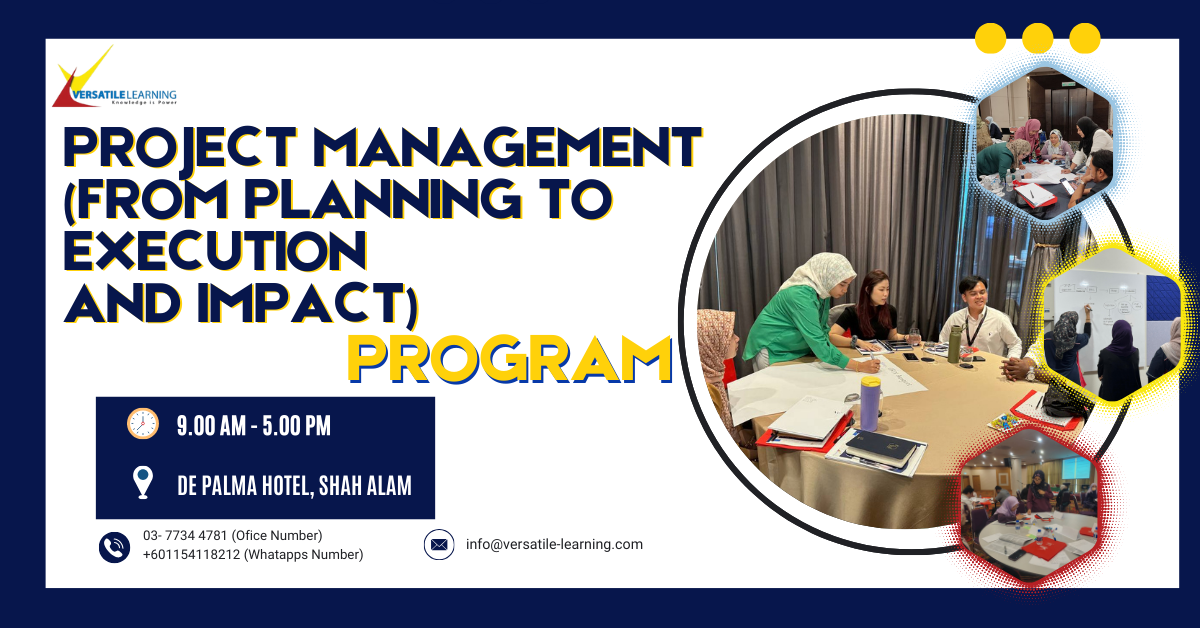 PMT 001-Project Management (From Planning to Execution and Impact), 17 & 18 September 2025