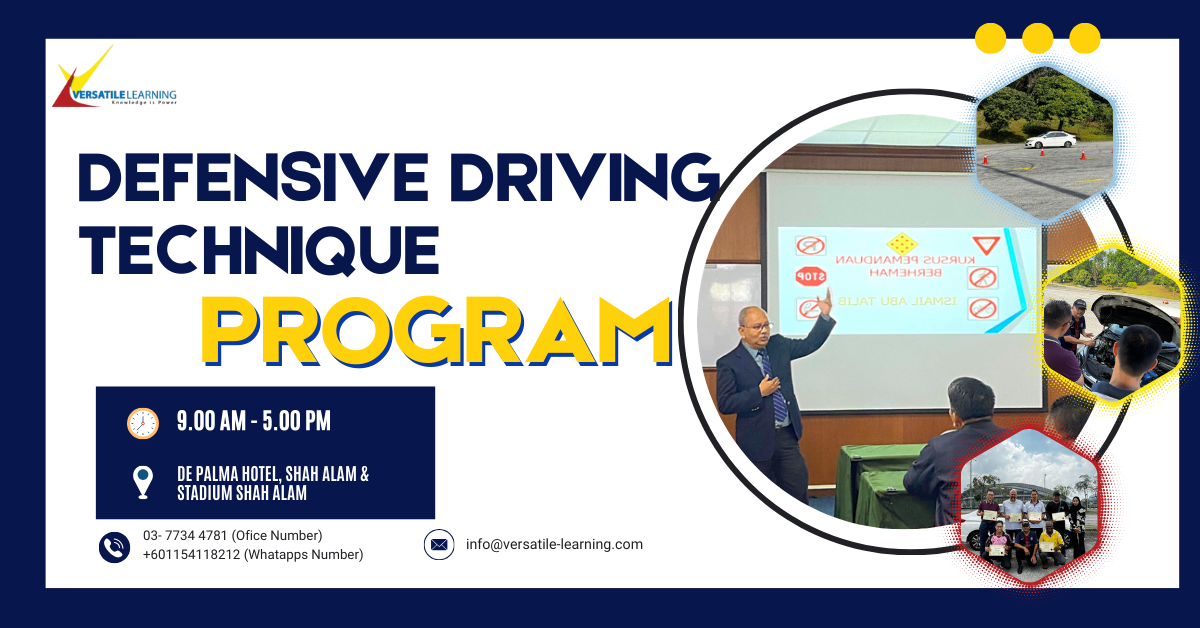 DVS 002 – Teknik Pemanduan Defensif (Defensive Driving Technique), 29 & 30 September 2025