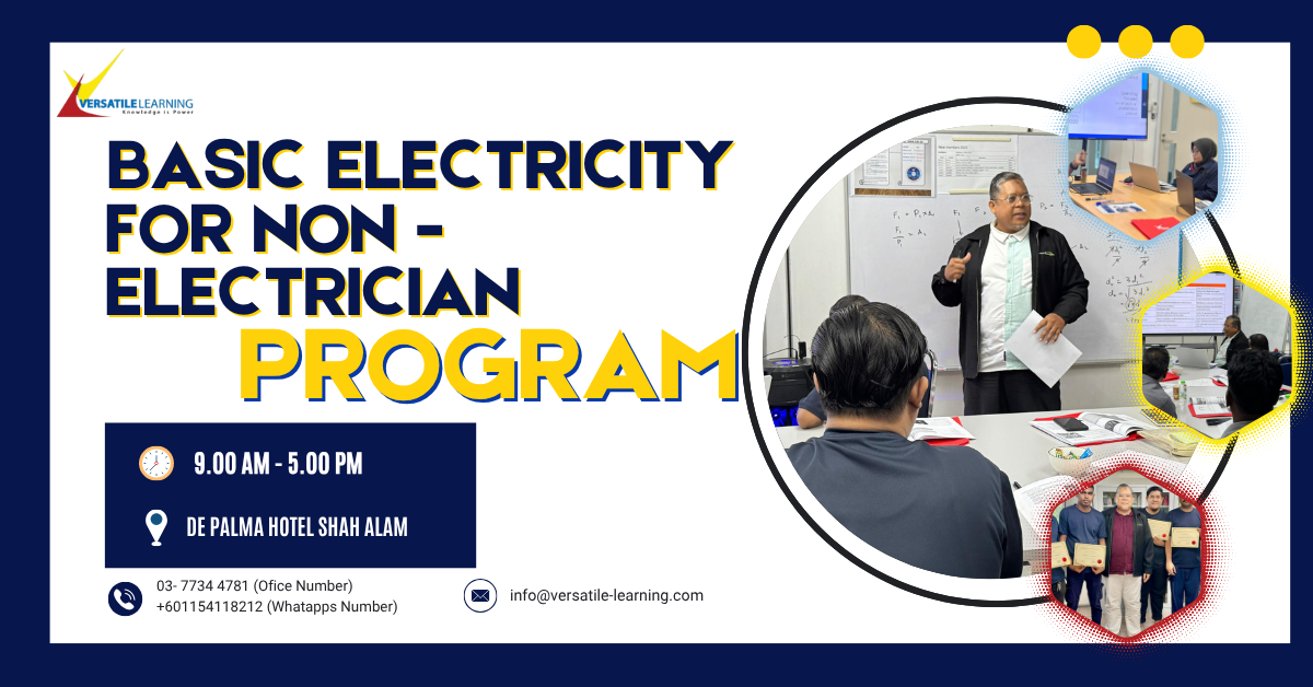ELC 017 – Basic Electricity for Non-Electrician, 6 & 7 August 2025