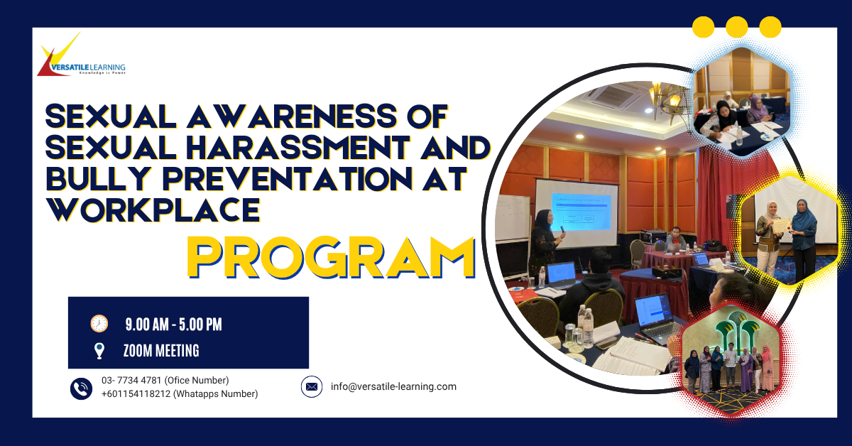 SWP 004 -Awareness Of Sexual Harassment And Bully Preventation At Workplace, 30 November 2026