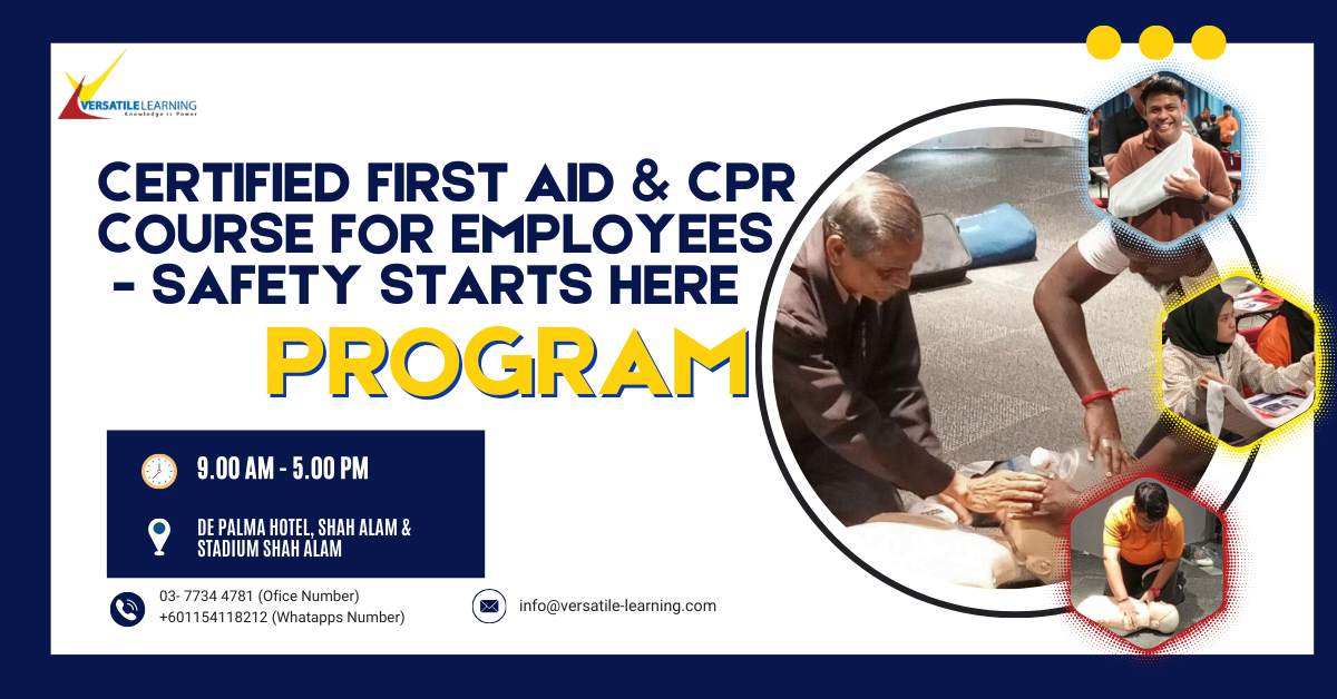 FAD 001 – First Aid & CPR Awareness, 9 & 10 September 2025
