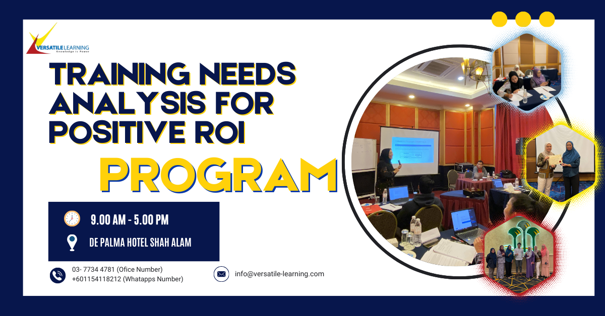 TRG 002 – Training Needs Analysis for Positive ROI, 22 & 23 December 2025