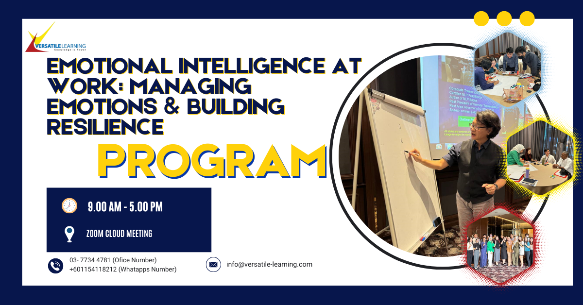 LDM 005 – Emotional Intellligence at Work: Managing Emotions & Building Resilience, 24 June 2026