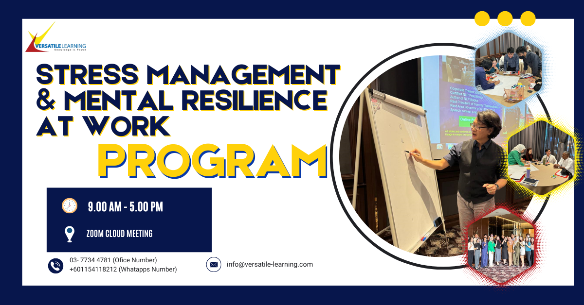 PDM 032- Stress Management & Mental Resilience at Work, 28 October 2026
