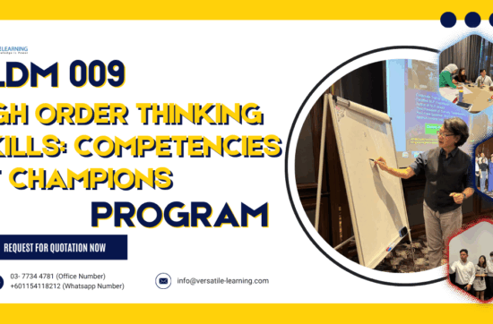 LDM 009 - High Order Thinking Skills (HOTS): Competencies of Champions