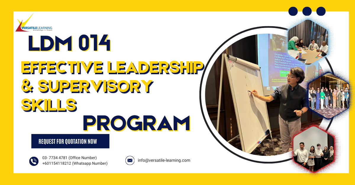LDM 014 – Effective Leadership & Supervisory Skills