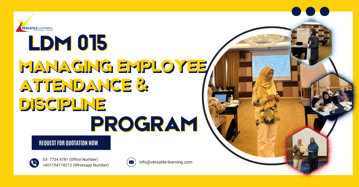 LDM 015 – Managing Employee Attendance & Discipline