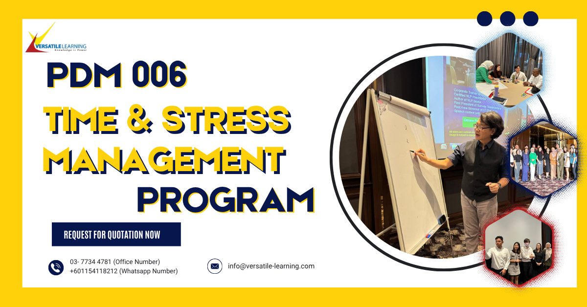 PDM 006 – Time & Stress Management